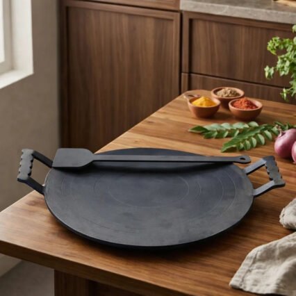 Pure Iron Dosa & Roti Tawa – 12 Inch Concave