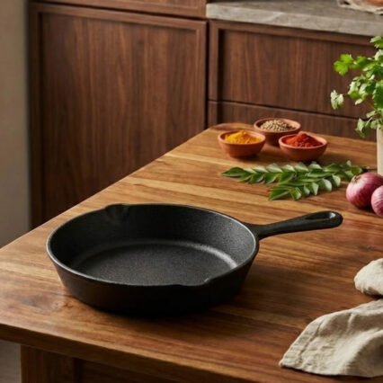 Cast Iron Mini Skillet Frying Pan – 6 Inch